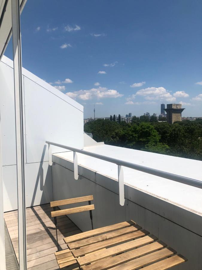 Augartenblick Penthaus 14 - Blick Zum Riesenrad Wien Eksteriør billede